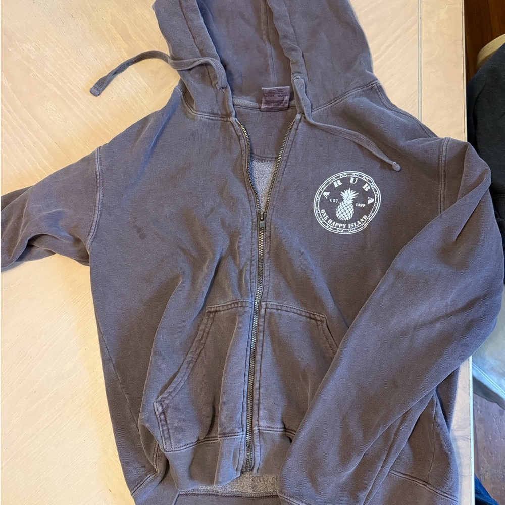 Charcoal Hoodie Aruba